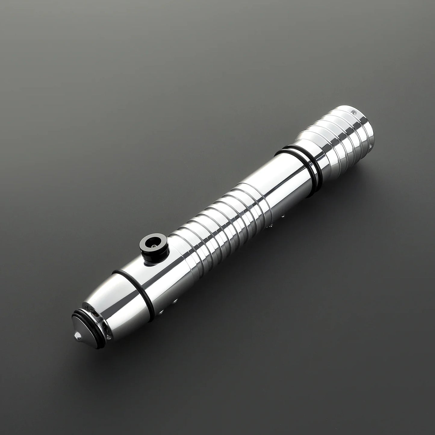 BM Lightsaber Kit Fisto Light Saber Proffie2.2 Green Bladed Pogo Core Short Metal Hilt