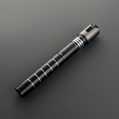 Shadowstrike Lightsaber Hilt – Black & Silver Design