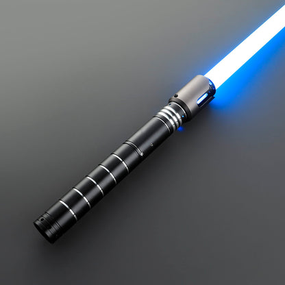 Shadowstrike Lightsaber Hilt – Black & Silver Design