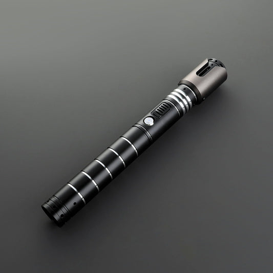 Shadowstrike Lightsaber Hilt – Black & Silver Design