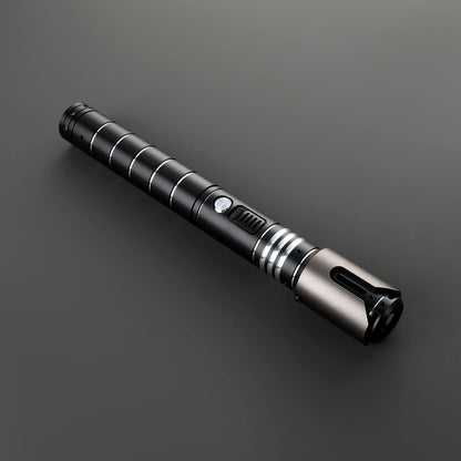 Shadowstrike Lightsaber Hilt – Black & Silver Design