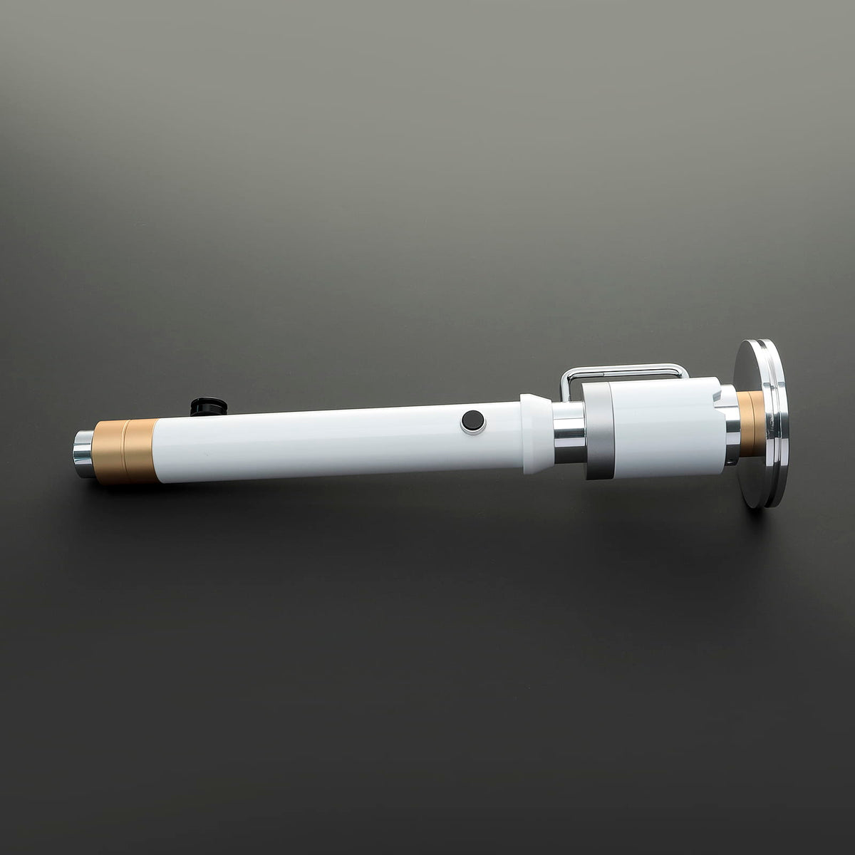 Professor Huyang Inspired Training Lightsaber – White & Gold Hilt