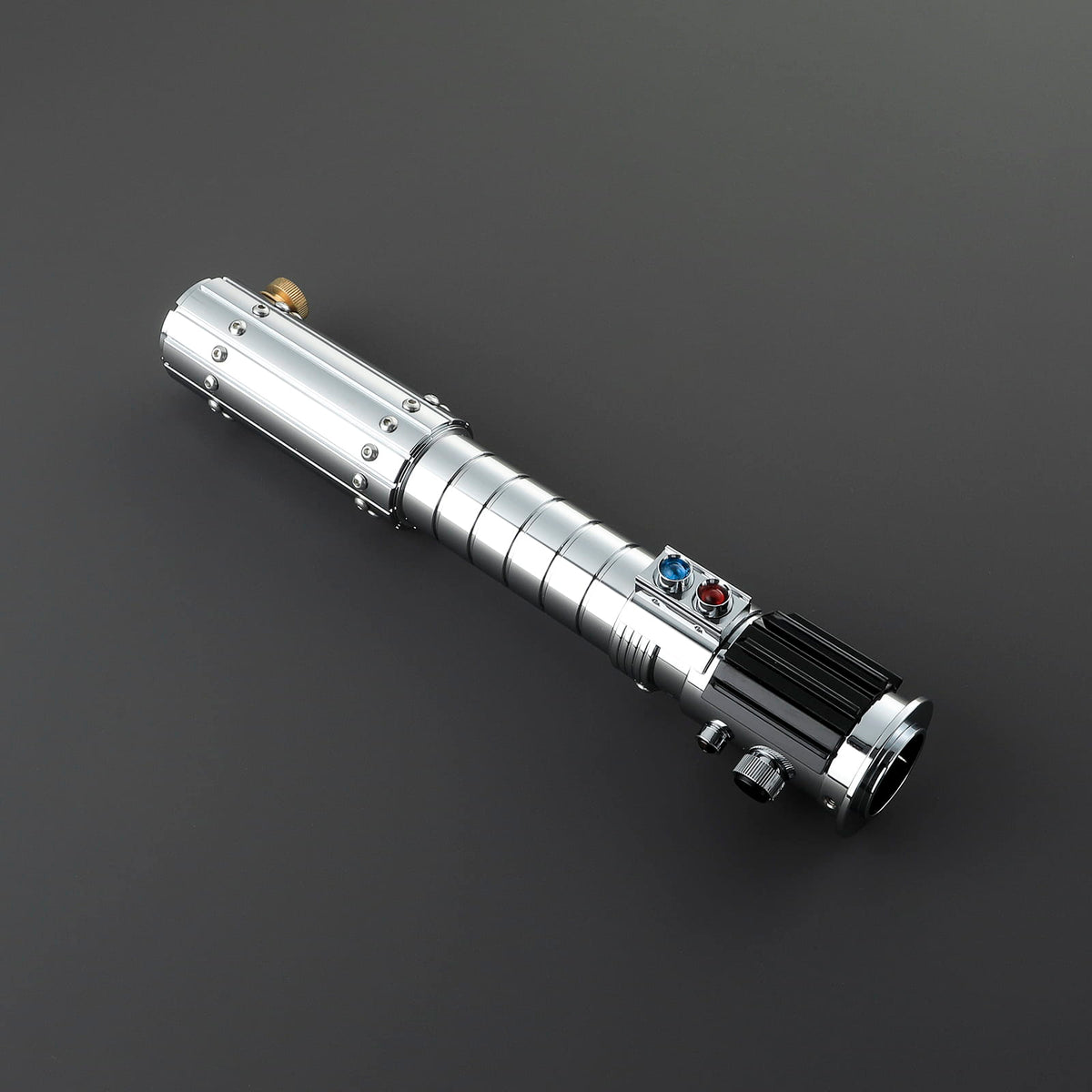Mara Jade Inspired Lightsaber – Silver Hilt with Black Control Box