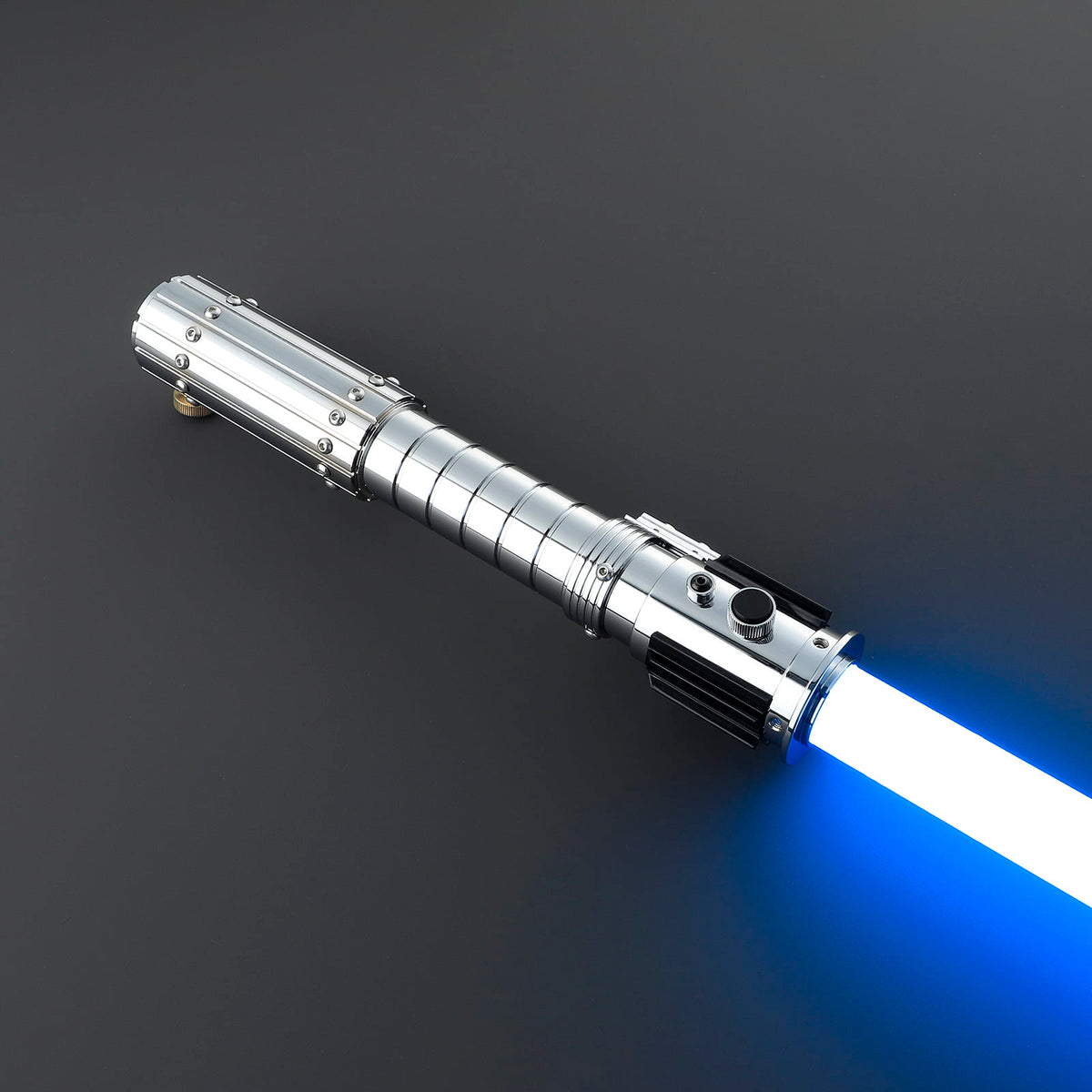 Mara Jade Inspired Lightsaber – Silver Hilt with Black Control Box