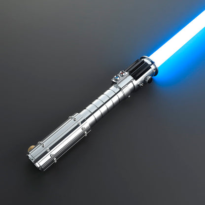 Mara Jade Inspired Lightsaber – Silver Hilt with Black Control Box