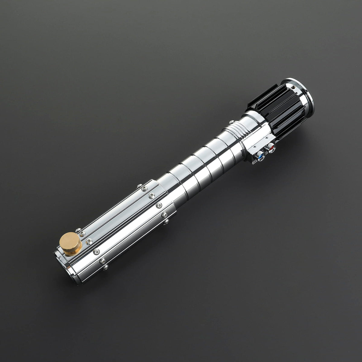Mara Jade Inspired Lightsaber – Silver Hilt with Black Control Box