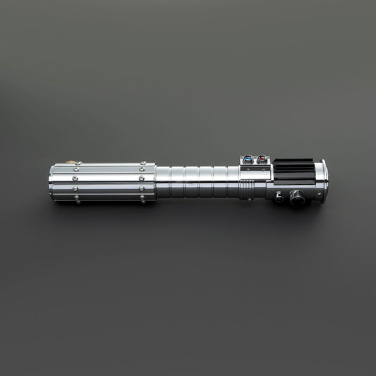 Mara Jade Inspired Lightsaber – Silver Hilt with Black Control Box