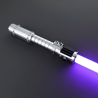 Mara Jade Inspired Lightsaber – Silver Hilt with Black Control Box