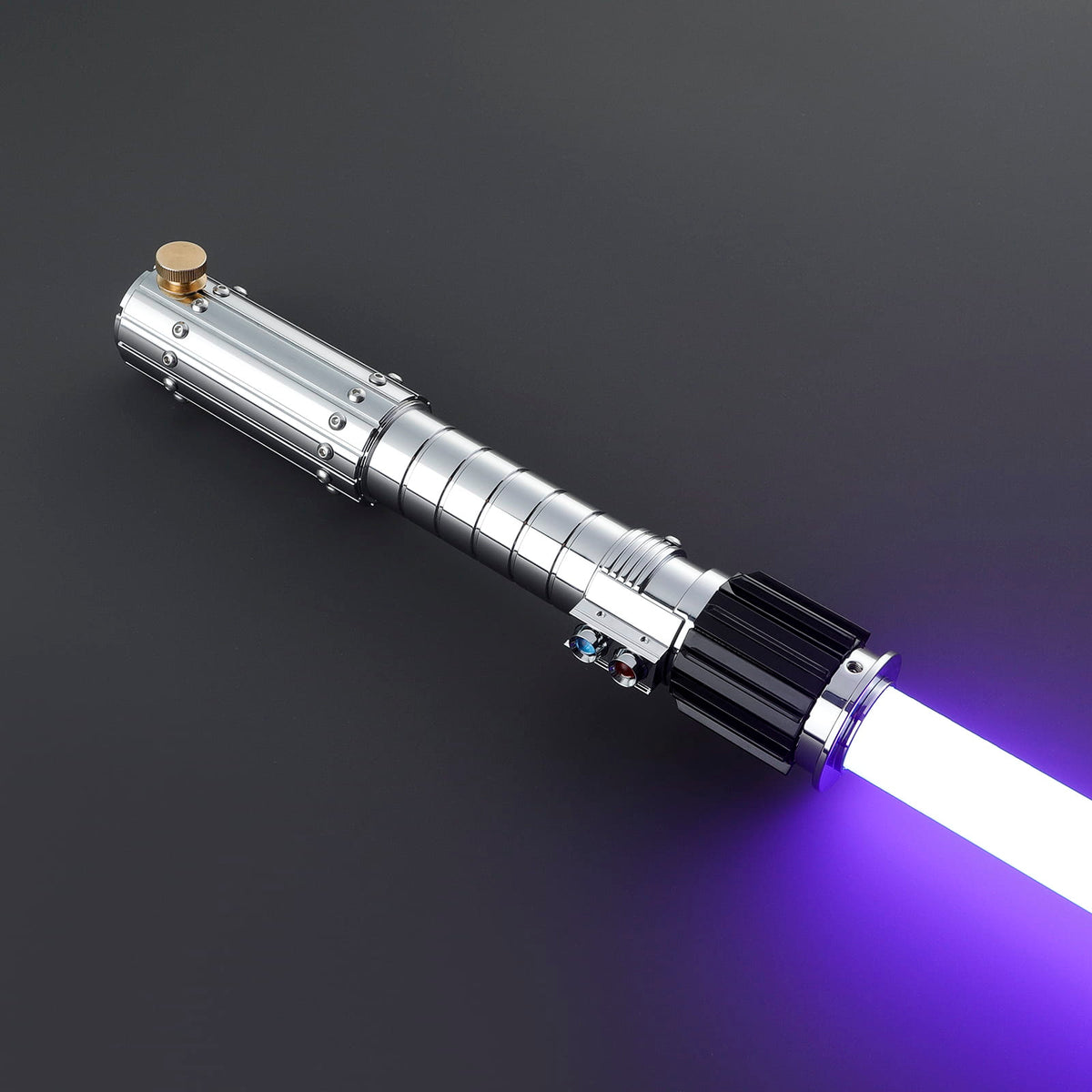 Mara Jade Inspired Lightsaber – Silver Hilt with Black Control Box