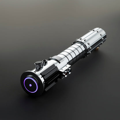 Mara Jade Inspired Lightsaber – Silver Hilt with Black Control Box