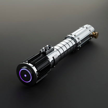 Mara Jade Inspired Lightsaber – Silver Hilt with Black Control Box