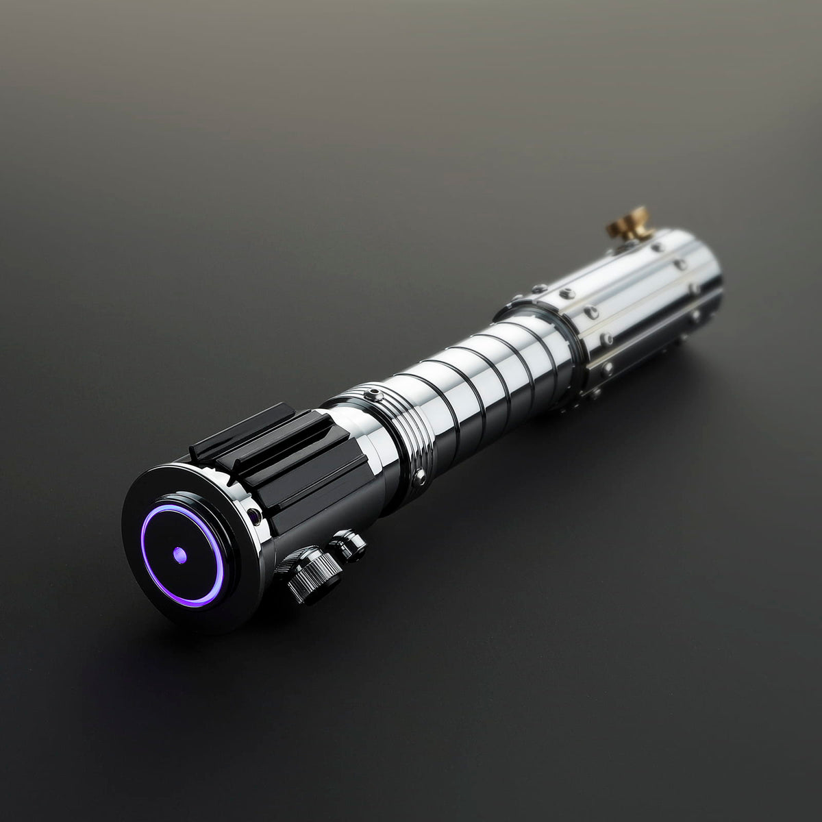 Mara Jade Inspired Lightsaber – Silver Hilt with Black Control Box