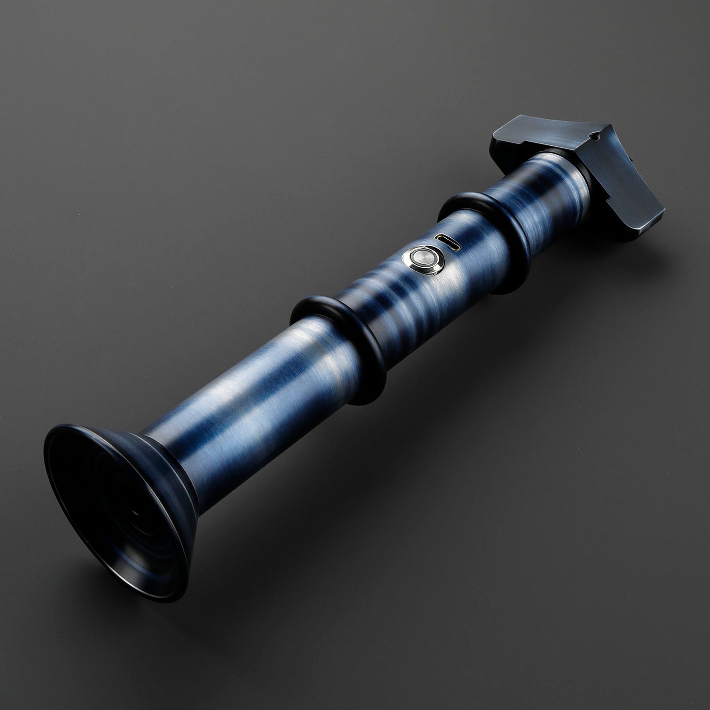 BM Lightsaber  RGB Baselit Metal Hilt Smooth Swing Color Changing Electronic Toy Katana Laser Sword for Party