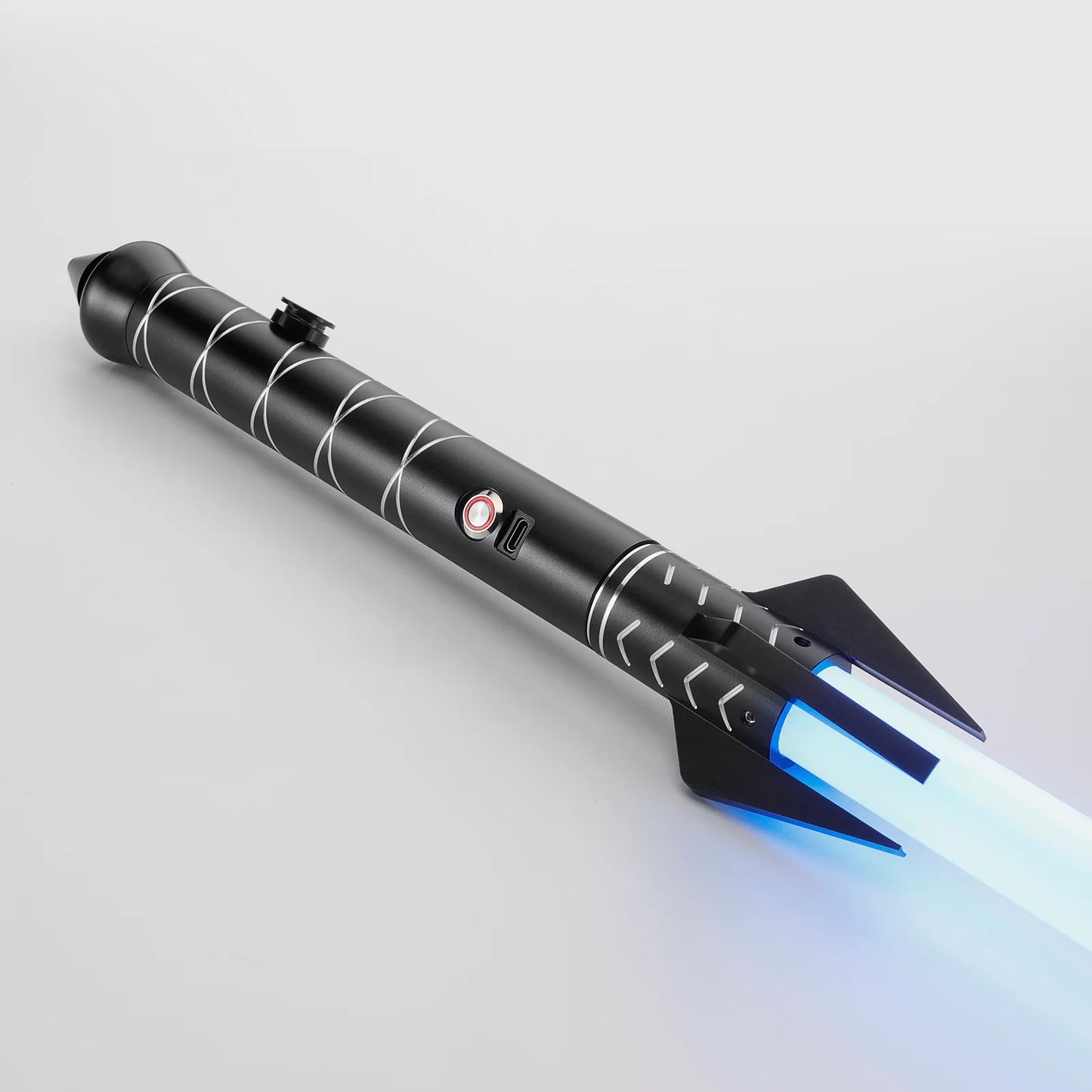 BM Lightsaber HX Series Black Lightsaber Bluetooth Light Saber Hilt 34CM