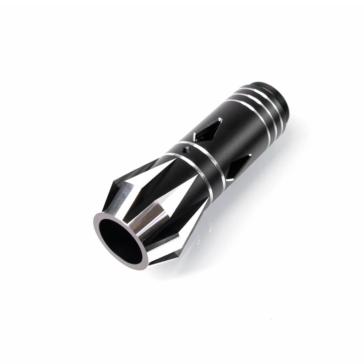 The Aggressive Flared Star-Emitter Shroud Custom Red Lightsaber