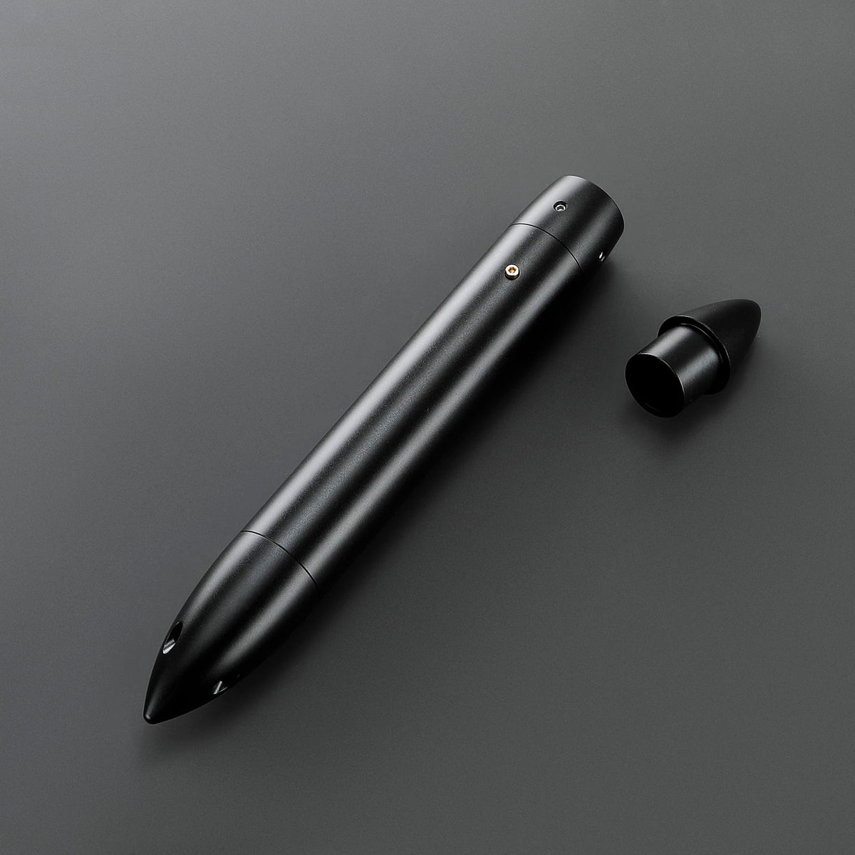 Oblique Lightsaber – Matte Black Bullet Hilt
