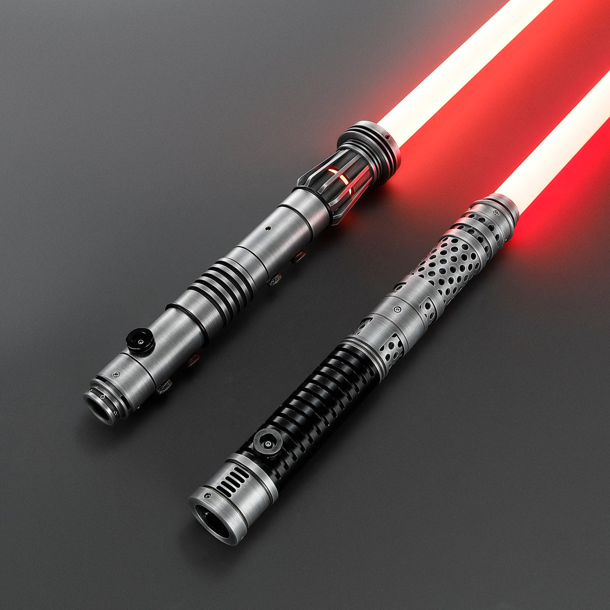 Darth Maul Lightsaber Replica – Weathered Double-Bladed Hilt | Xenopixel 3.0 & Proffie 2.2