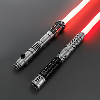 Darth Maul Lightsaber Replica – Weathered Double-Bladed Hilt | Xenopixel 3.0 & Proffie 2.2