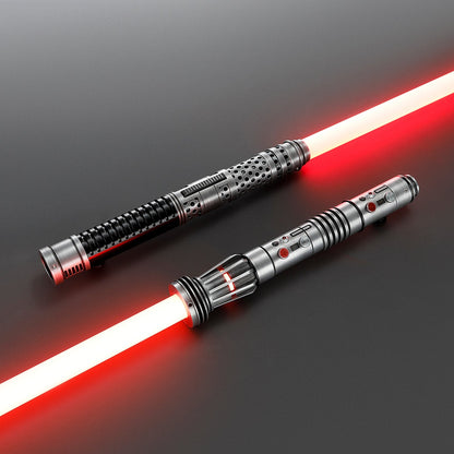 Darth Maul Lightsaber Replica – Weathered Double-Bladed Hilt | Xenopixel 3.0 & Proffie 2.2