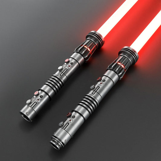 Darth Maul Lightsaber Replica – Weathered Double-Bladed Saber Staff | Xenopixel 3.0 & Proffie 2.2