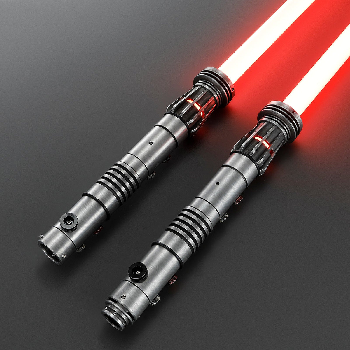 Darth Maul Lightsaber Replica – Weathered Double-Bladed Saber Staff | Xenopixel 3.0 & Proffie 2.2