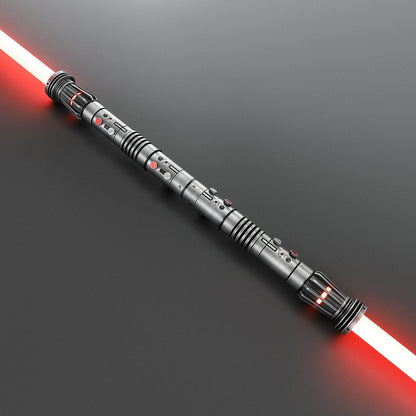 Darth Maul Lightsaber Replica – Weathered Double-Bladed Saber Staff | Xenopixel 3.0 & Proffie 2.2