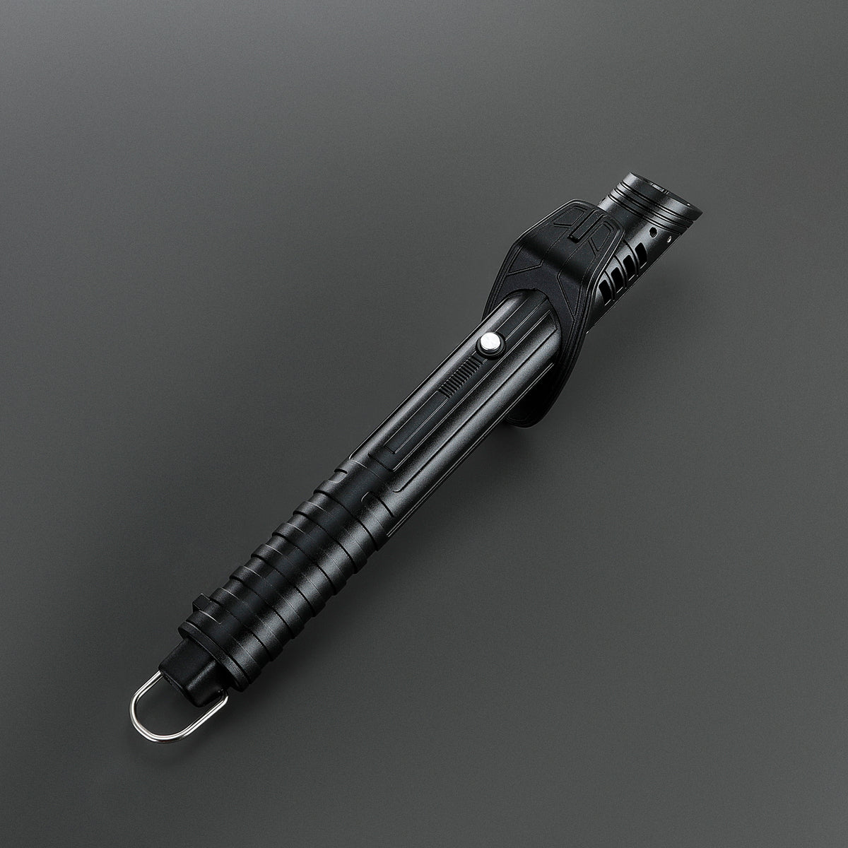 Darksaber SE Inspired Lightsaber Replica | Simplified Version | Black Flat Blade Saber