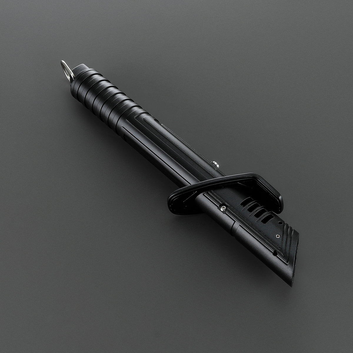 Darksaber SE Inspired Lightsaber Replica | Simplified Version | Black Flat Blade Saber