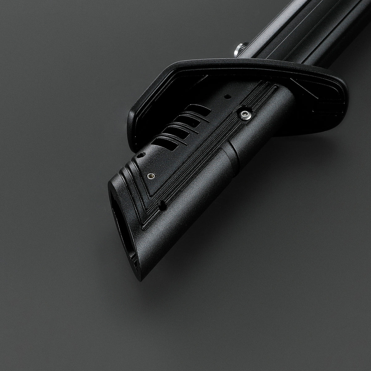 Darksaber SE Inspired Lightsaber Replica | Simplified Version | Black Flat Blade Saber
