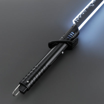 Darksaber SE Inspired Lightsaber Replica | Simplified Version | Black Flat Blade Saber