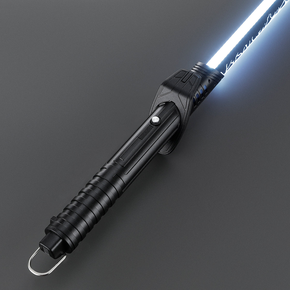 Darksaber SE Inspired Lightsaber Replica | Simplified Version | Black Flat Blade Saber