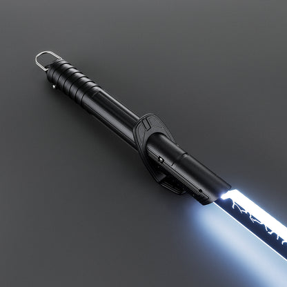 Darksaber SE Inspired Lightsaber Replica | Simplified Version | Black Flat Blade Saber