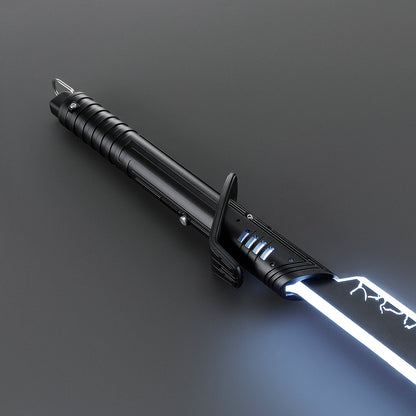 Darksaber SE Inspired Lightsaber Replica | Simplified Version | Black Flat Blade Saber