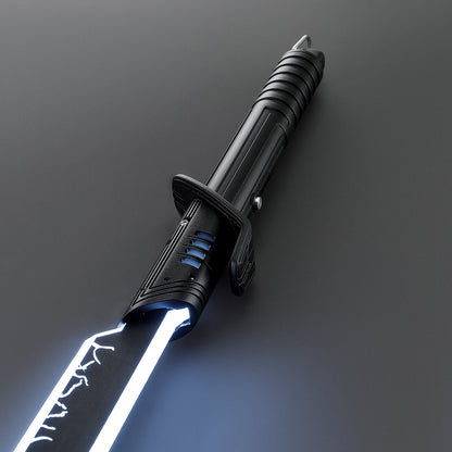 Darksaber SE Inspired Lightsaber Replica | Simplified Version | Black Flat Blade Saber