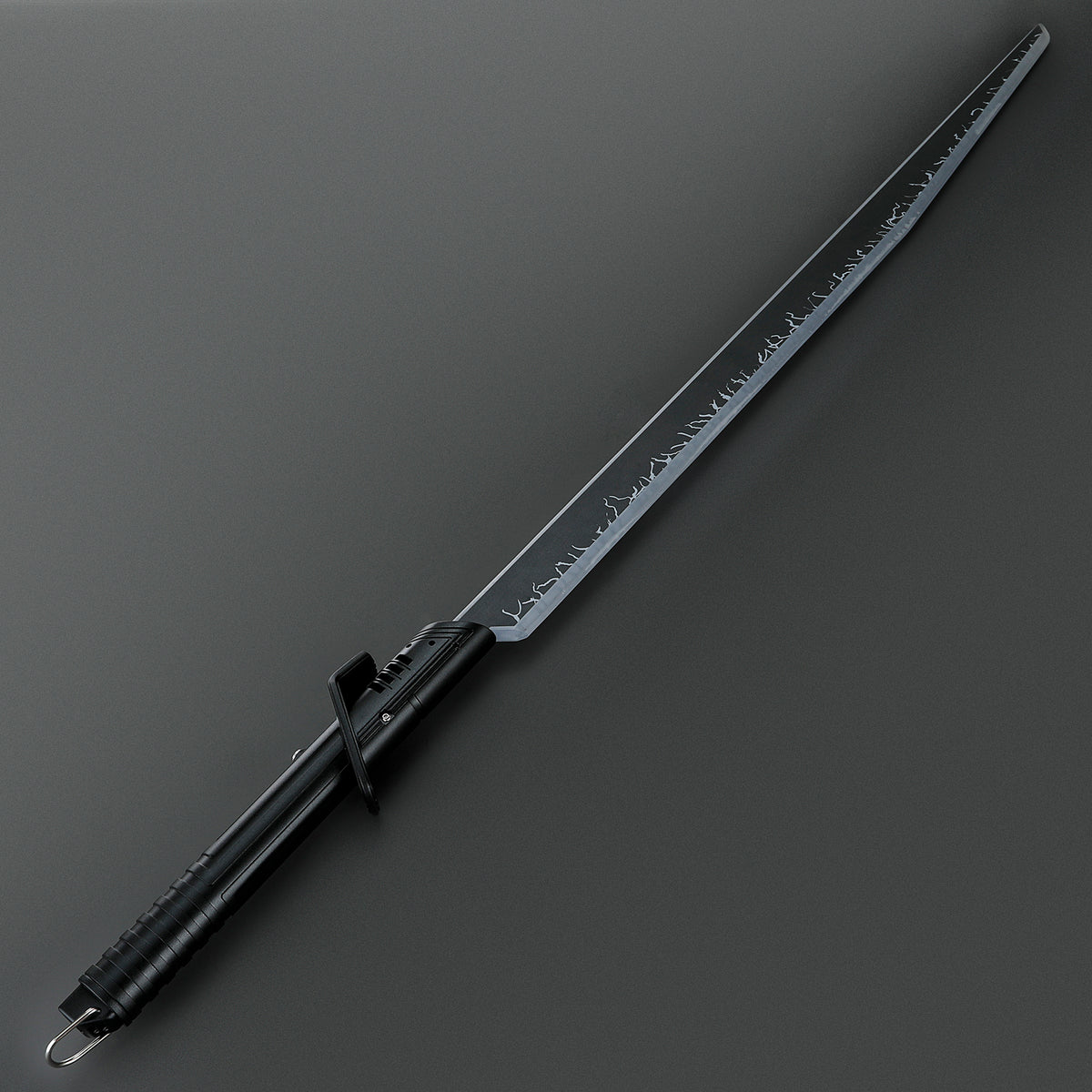 Darksaber SE Inspired Lightsaber Replica | Simplified Version | Black Flat Blade Saber