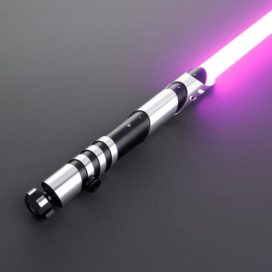 The Chrome Vented Claw Custom Red Lightsaber