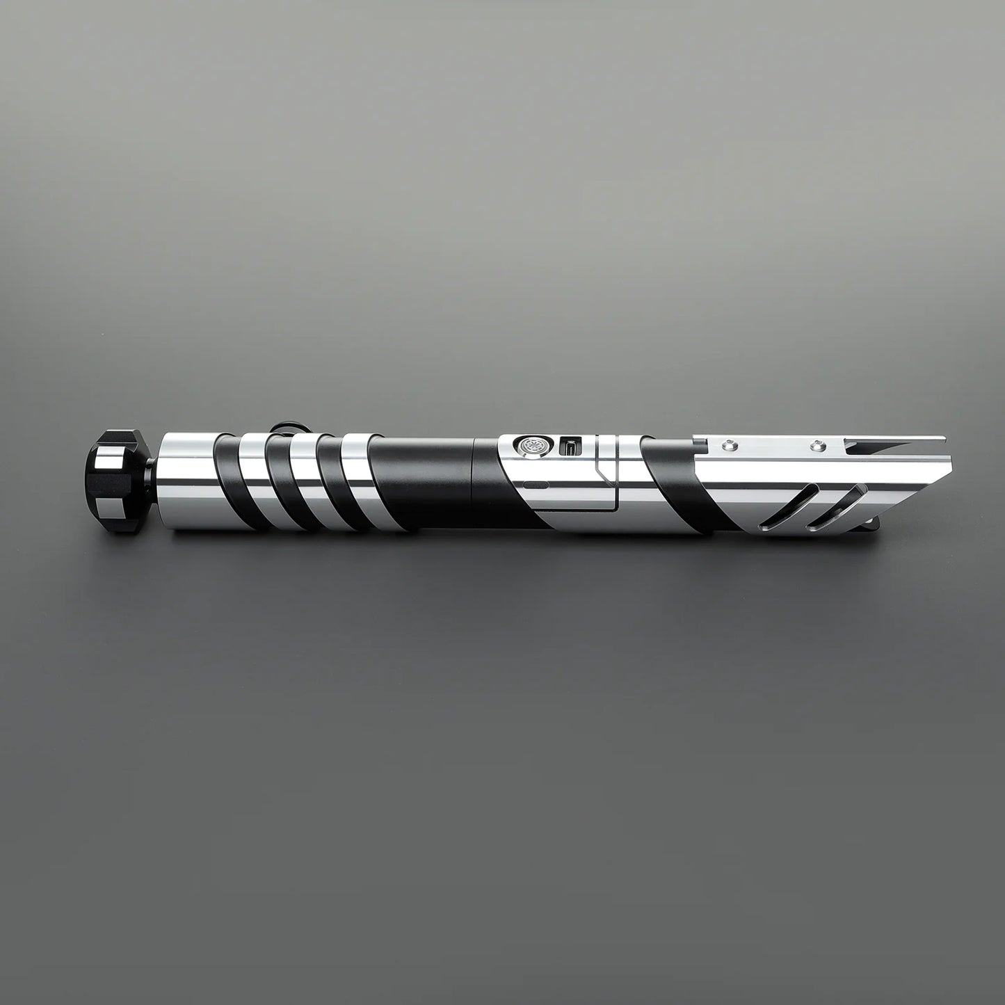 The Chrome Vented Claw Custom Red Lightsaber