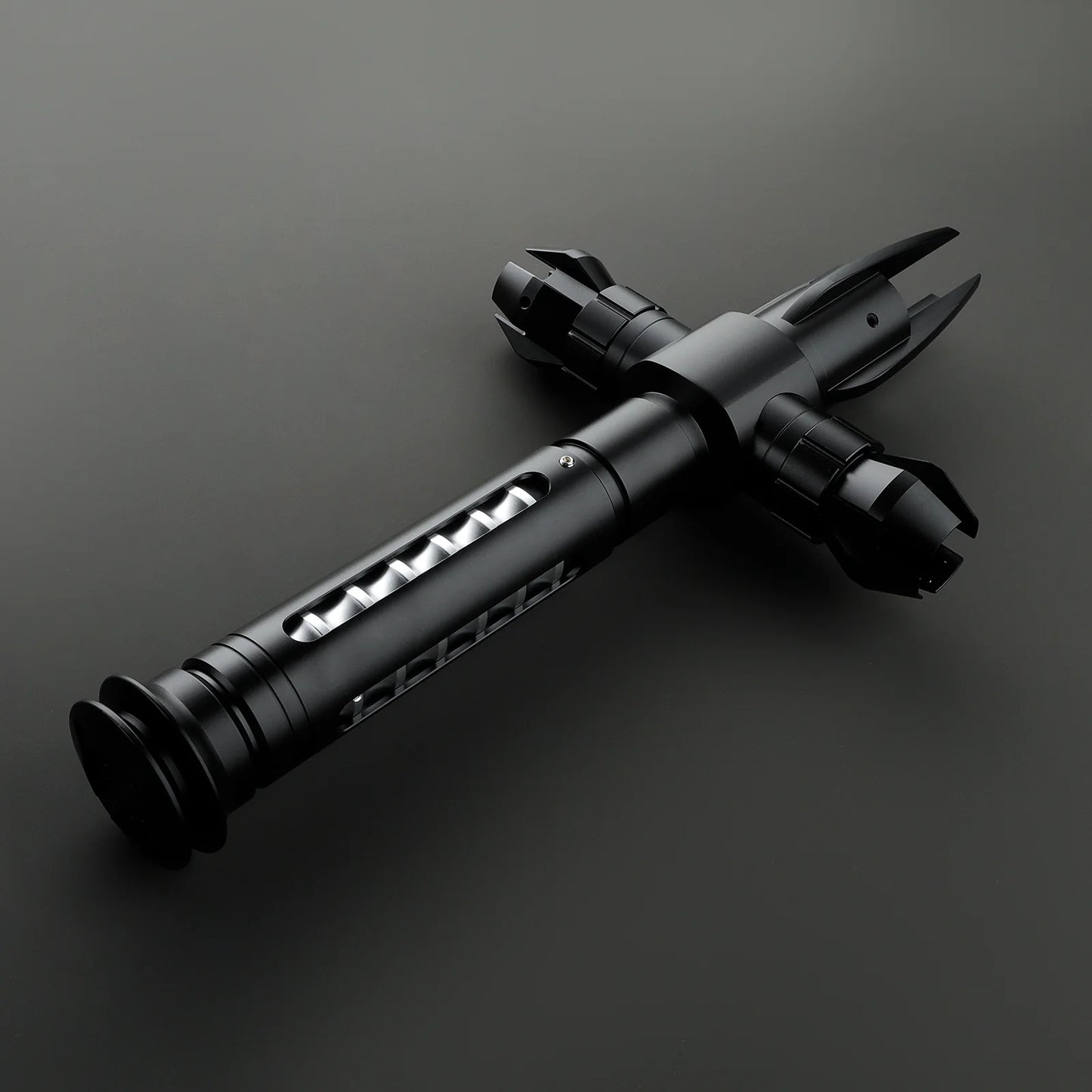 BM Lightsaber Cross Guard Light Saber Black Empty Hilt