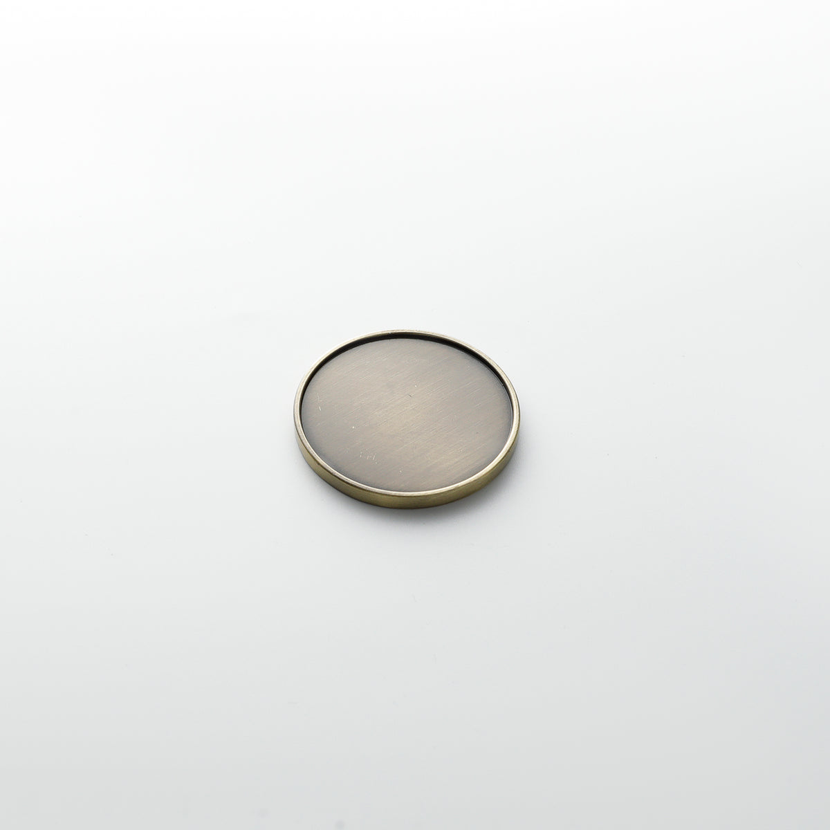 Antique Brass Darth Vader Lightsaber Pommel Coin Insert – $4.5\text{ cm}$ Medallion