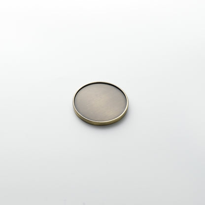 Antique Brass Darth Vader Lightsaber Pommel Coin Insert – $4.5\text{ cm}$ Medallion