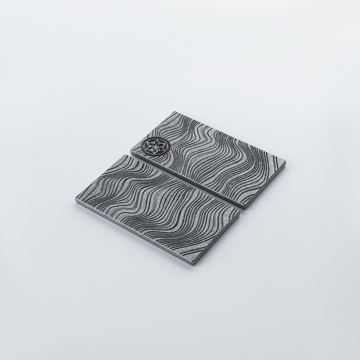 Imperial Beskar Credit Ingot Plate – Metallic Damascus Prop Replica