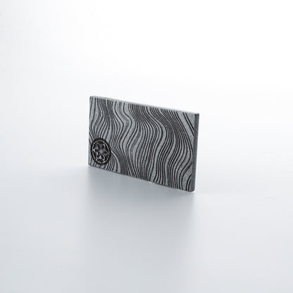 Imperial Beskar Credit Ingot Plate – Metallic Damascus Prop Replica