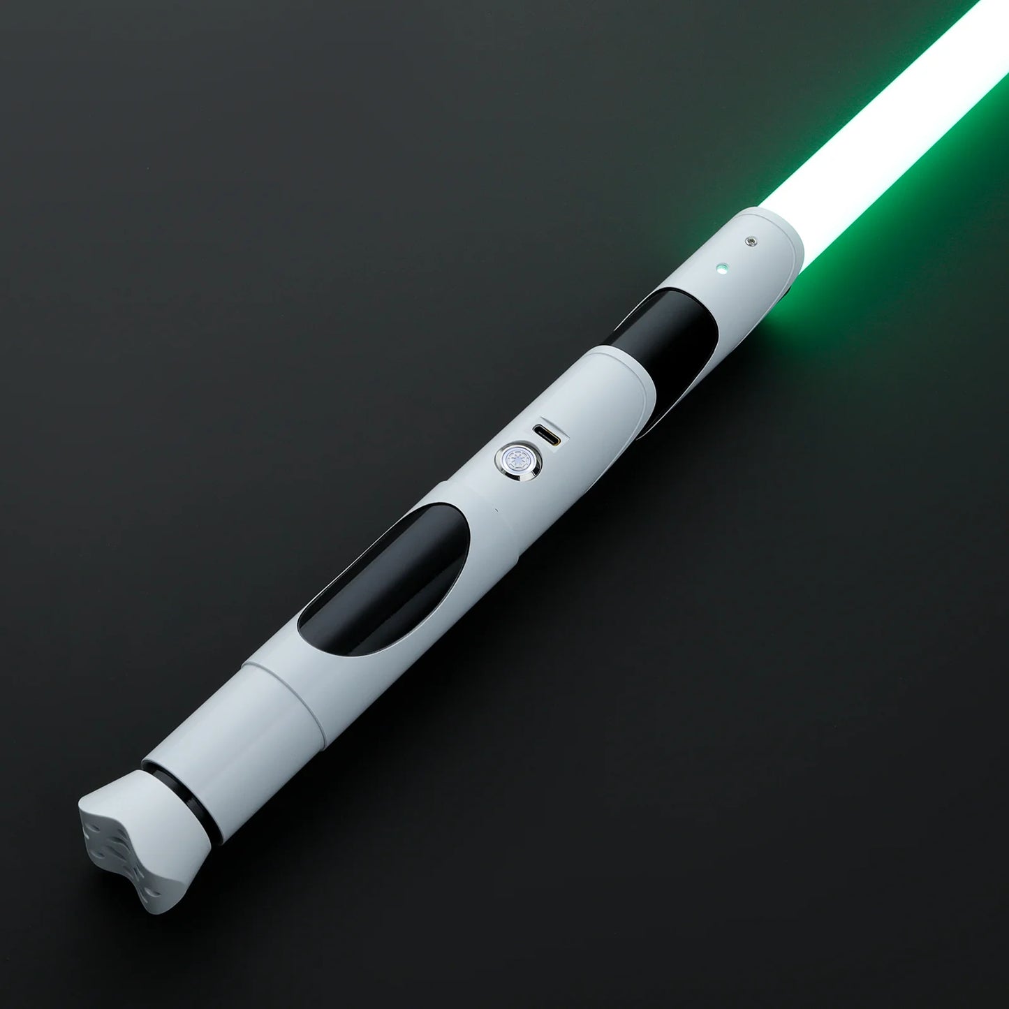 BM Lightsaber HX Series White Lightsaber Bluetooth Xeno V3 Core Hilt