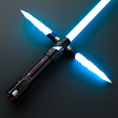 BM Lightsaber Crossguard KR Ren Light Saber Red KR Black Series
