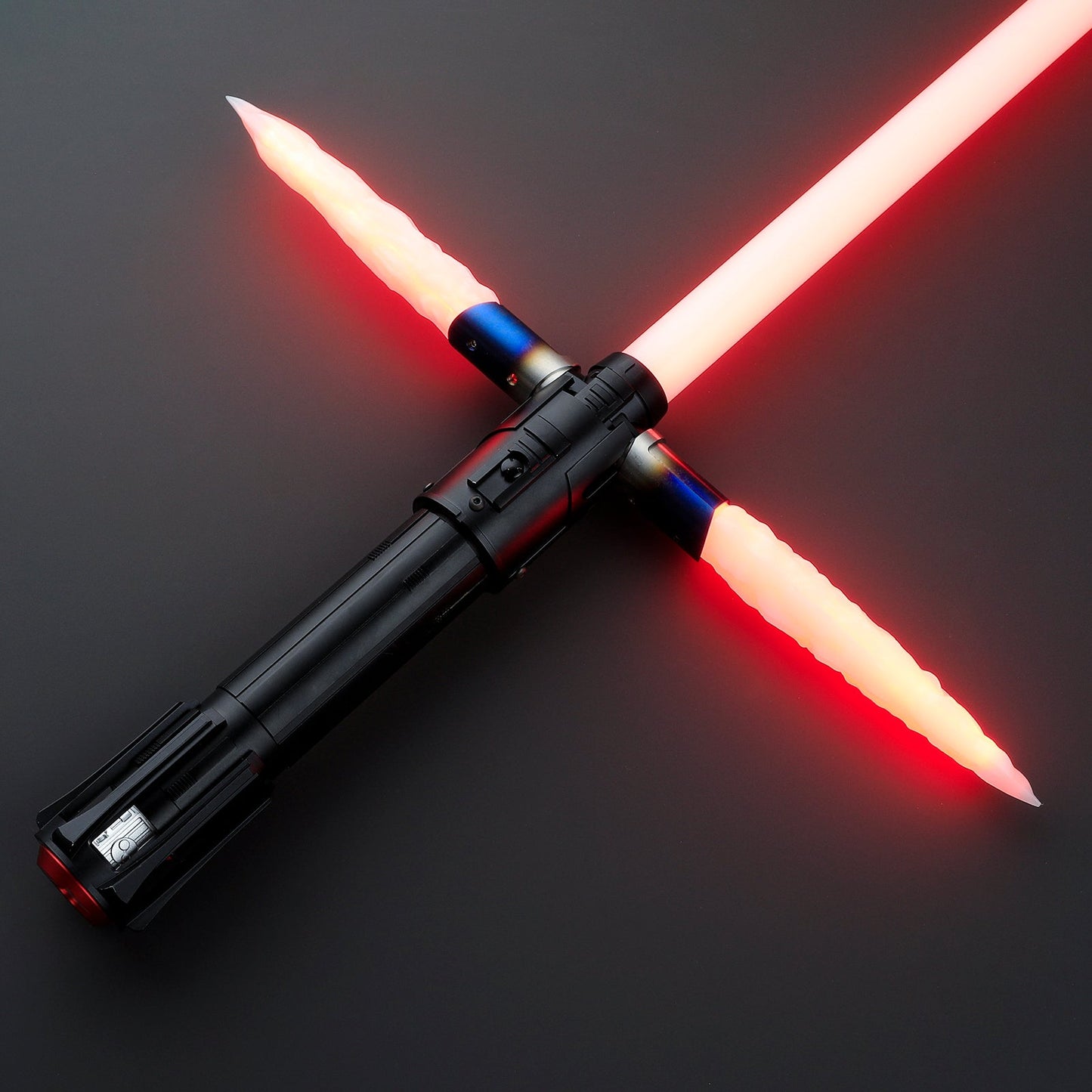 BM Lightsaber Crossguard KR Ren Light Saber Red KR Black Series