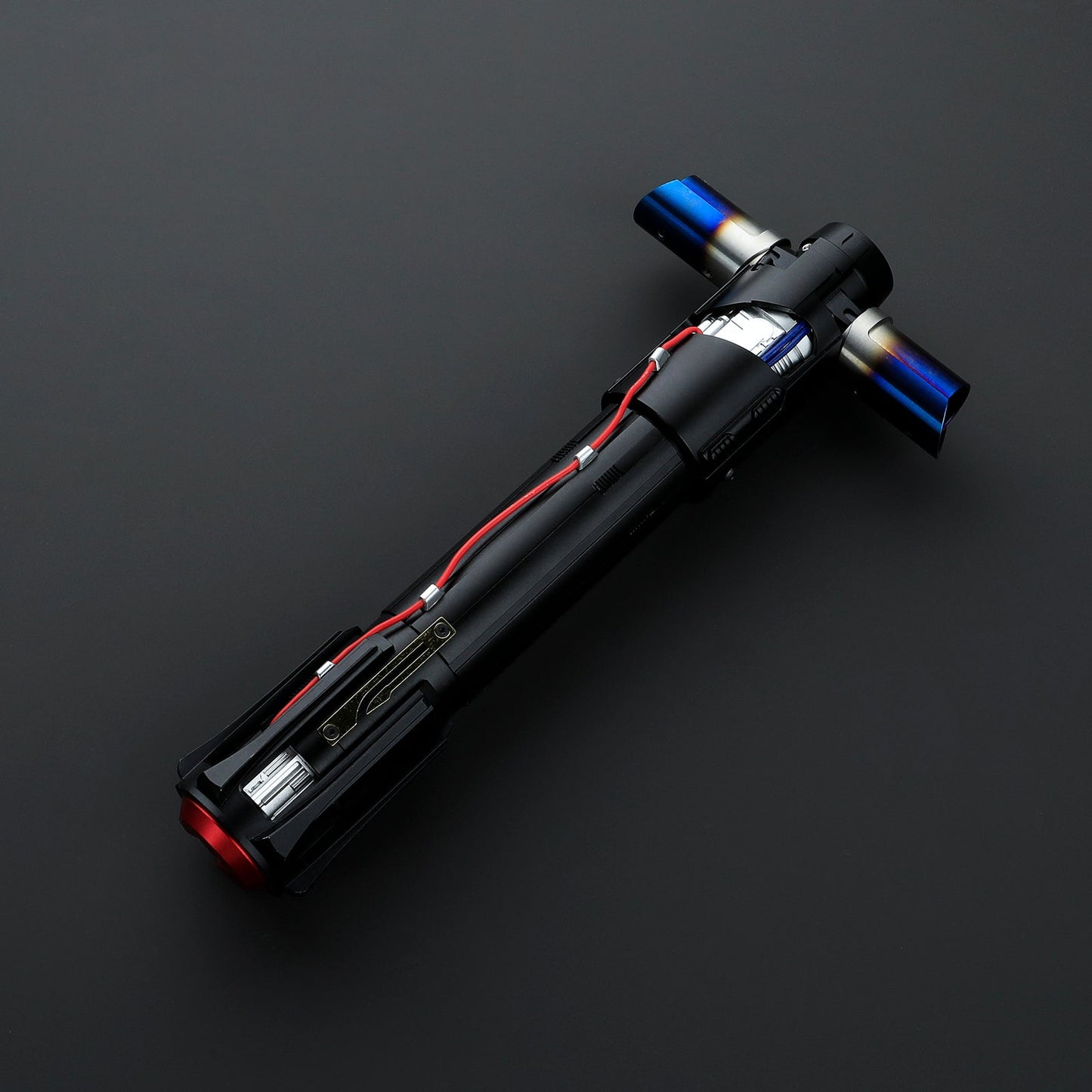 BM Lightsaber Crossguard KR Ren Light Saber Red KR Black Series