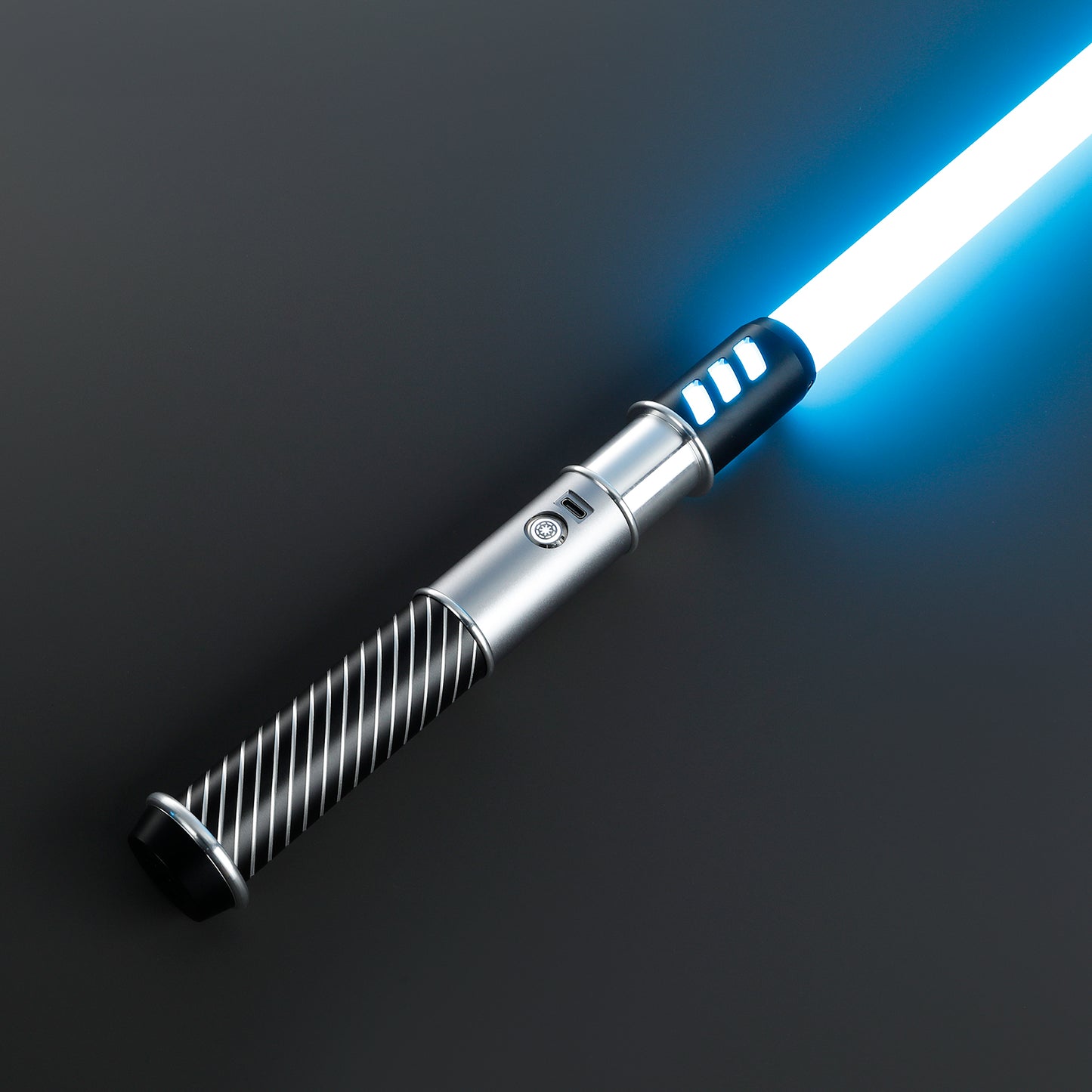 The Obsidian Spiral Custom Red Lightsaber