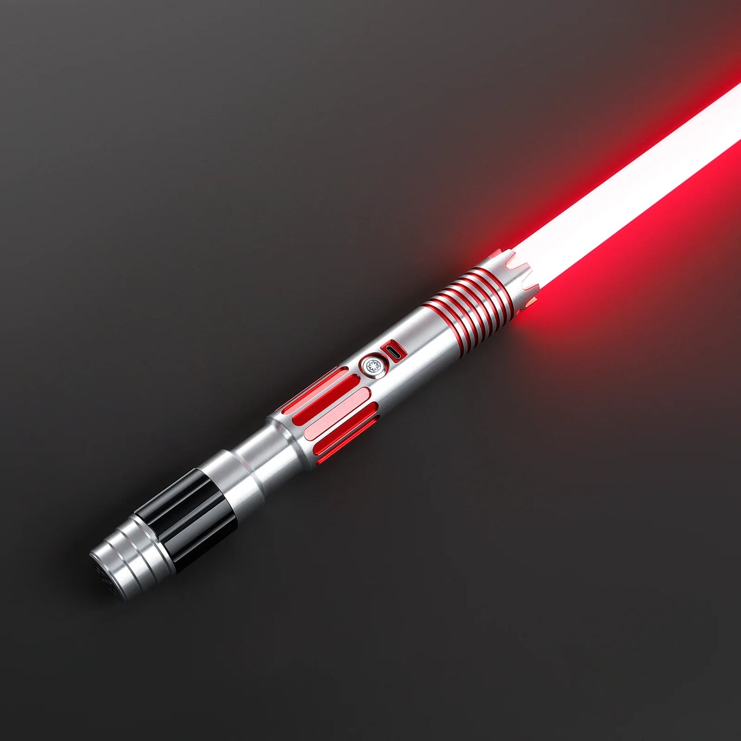 The Crimson Core Custom Red Lightsaber