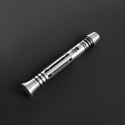 Zenith Lightsaber – Silver & Black Metal Hilt