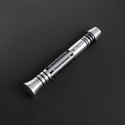Zenith Lightsaber – Silver & Black Metal Hilt
